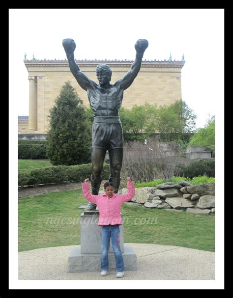 Rocky Statue