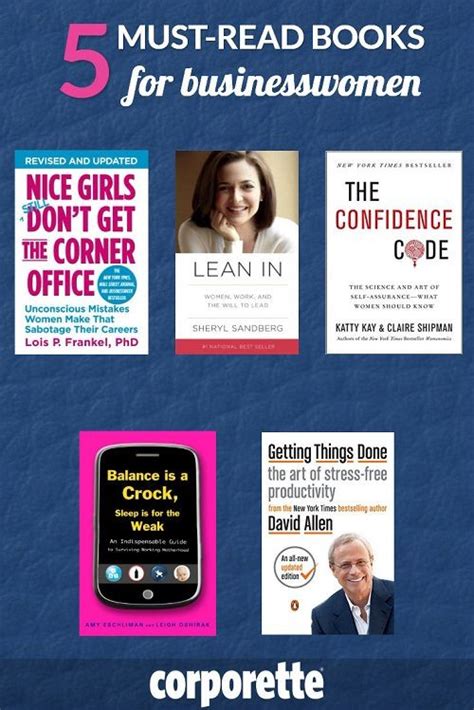 Our Favorite, Must-Read Business Books for Women | Business books, Business books worth reading ...