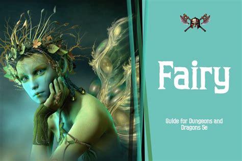 Fairy DnD 5E | D&D Fairy Character Sheet | SkullSplitter Dice