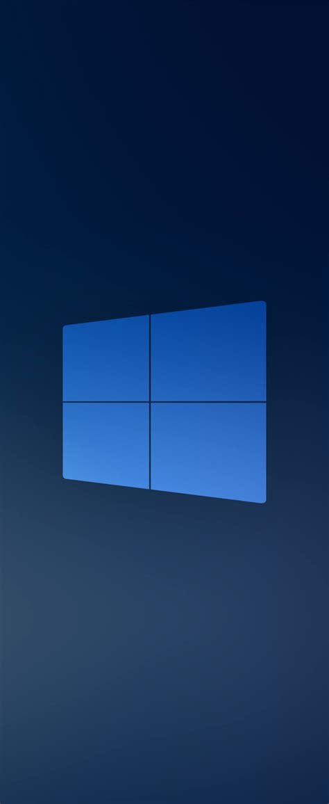 1080x2636 Resolution Windows 10X Blue Logo 1080x2636 Resolution Wallpaper - Wallpapers Den