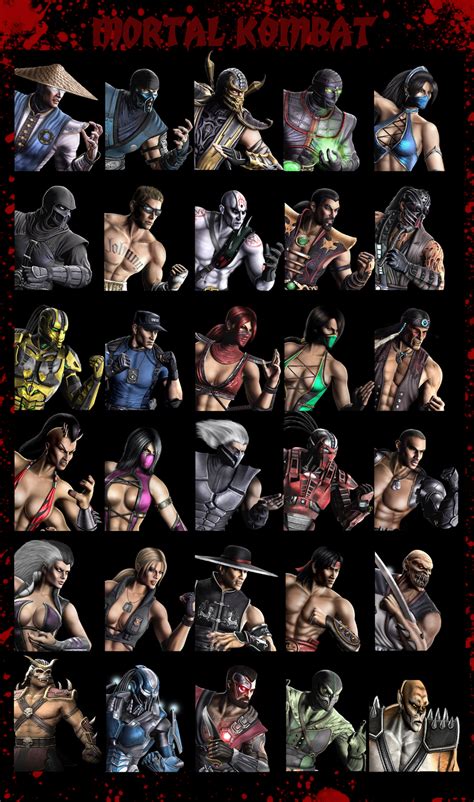 --MORTAL KOMBAT 9 CHARACTERS-- by xxCuteEmmyxx on DeviantArt