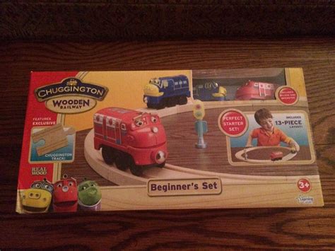 Chuggington Wooden Railway System Beginner's Set w/ Wilson & Brewster ...