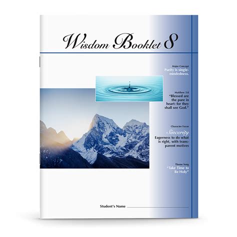 IBLP Online Store: Wisdom Booklet 8