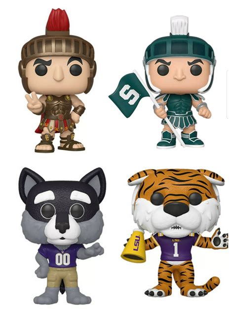 First Look @ College Mascots. : r/funkopop