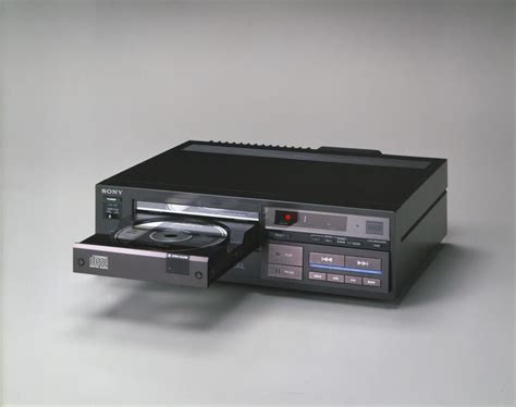 World's first CD player, the CDP-101, launched. | Cd, Cd player, Digital music