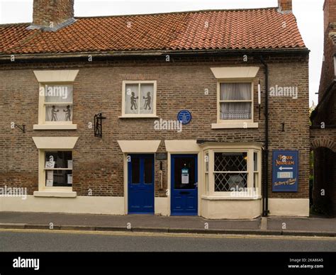 Thirsk Museum in Kirkgate Thirsk North Yorkshire England UK is housed ...