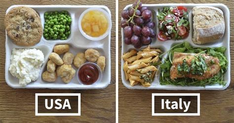 9 Pics That Show What Kids Get For School Lunches In Different ...