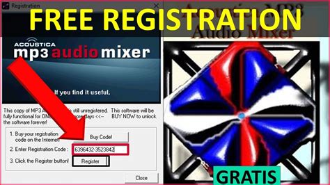 FREE REGISTRATION CODE FOR ACOUSTICA MP3 AUDIO MIXER - YouTube