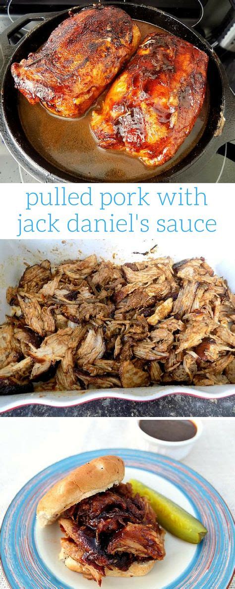 Pulled Pork with Jack Daniel's Sauce | Recipe | Pork, Pulled pork, Food recipes