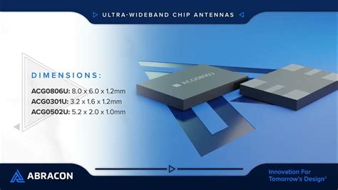 Abracon Ultra-Wideband (UWB) Chip Antennas - YouTube