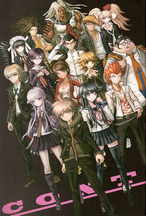 Image - Danganronpa 1 Visual Fanbook Contents Page.png | Danganronpa ...