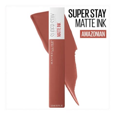 Maybelline® SuperStay Matte Ink Amazonian Liquid Lipstick, 0.17 fl oz ...