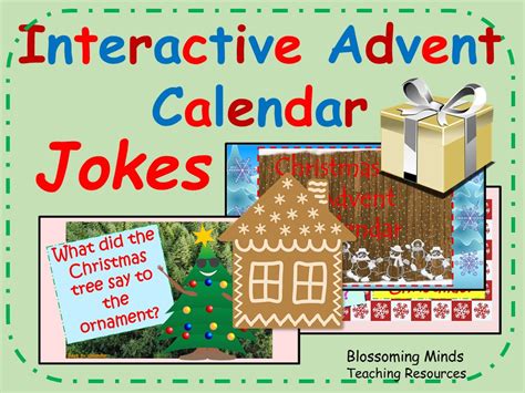 Interactive Advent Calendar - Christmas Jokes by blossomingminds ...