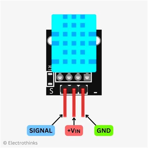 DHT11 Sensor Module for Arduino - Electrothinks