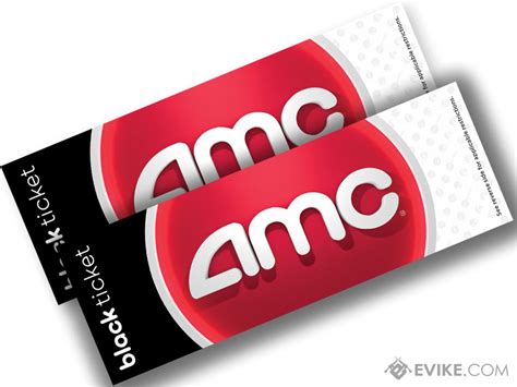 AMC Theater Black Movie Tickets (Package: 2 Tickets), Gaming / Events - Evike.com Airsoft Superstore