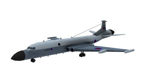 Lowpoly Nimrod AEW3 3D Model low-poly | CGTrader