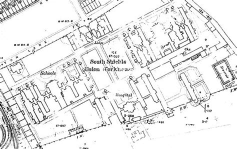 1885 map of south tyneside general hospital and workhouse | Dig Up My Ancestors | Pinterest ...