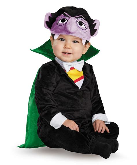 Count von Count Dress-Up Set - Infant | Toddler costumes, Baby costumes, Baby halloween costumes