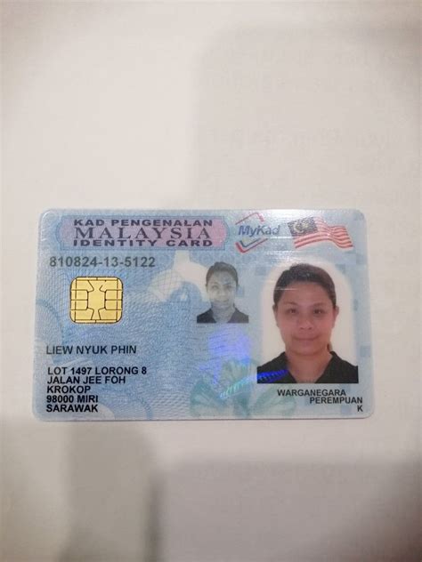 malaysia identity card - Bernadette Fraser