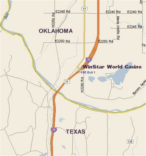 Casinos In Oklahoma Map - Map Of Western Hemisphere