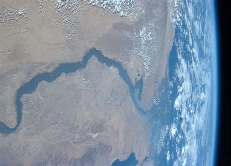 The Nile River Seen During Night and Day From Orbit - SpaceRef