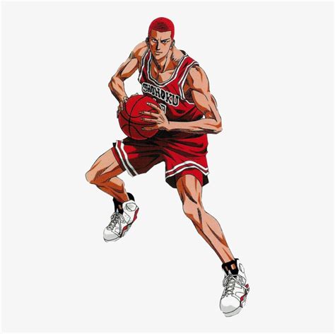 Download Sakuragi Hanamichi - Slam Dunk | Transparent PNG Download ...