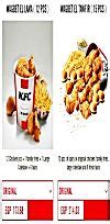 Menu delivery - hotline - KFC | منيو ورقم مطعم كنتاكى | Egypt