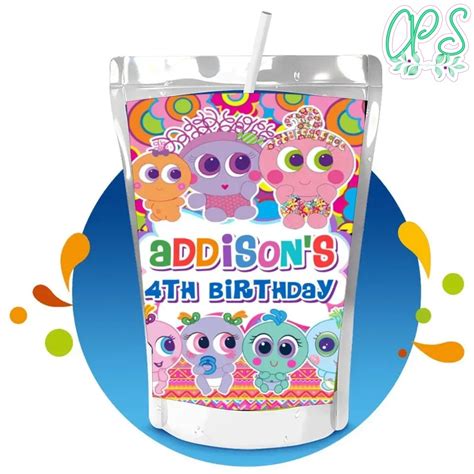 Ksimerito Capri Sun Birthday Digital File Printable | Partyinvitedesign