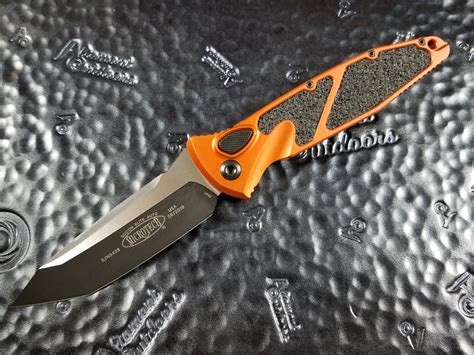 Microtech Socom Elite Auto T/E Orange 161A-1OR Tanto – Altamont Outdoors