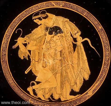 Peleus & Thetis - Ancient Greek Vase Painting