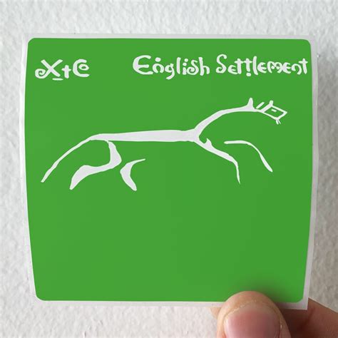 XTC English Settlement Album Cover Sticker, 48% OFF