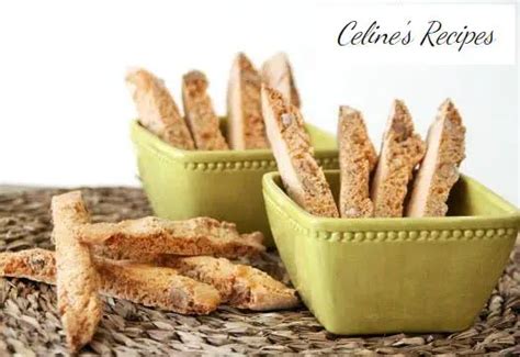 Cantucci or Italian almond cookies - Celine's Recipes