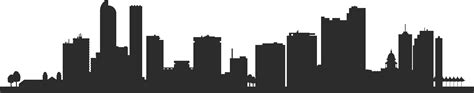 Denver Skyline Silhouette Royalty-free - skyline png download - 3000*594 - Free Transparent ...