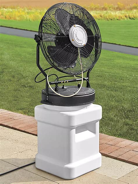 Water Mist Fans, Portable Outdoor Misting Fans in Stock - ULINE