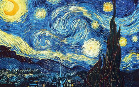 #Classy fantasy Art The Starry Night Vincent Van Gogh #2K #wallpaper #hdwallpaper #desktop | Van ...