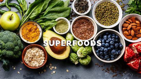 Superfoods - Over 100 of the Heathiest Foods to Have in Your Diet