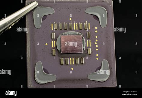 AMD K6-III Sharptooth(Model9) 400AHX Stack Stock Photo - Alamy