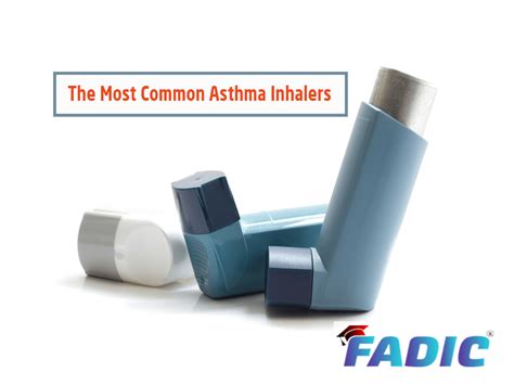 Asthma Medications Commonly Used Inhalers, Nebulizers