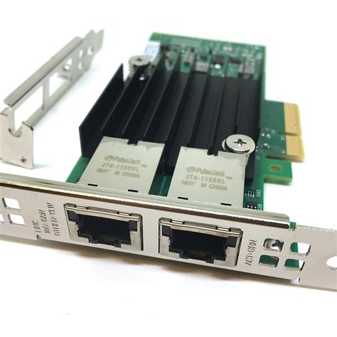 Intel X550-T2 Dual Port 10 Gigabit Ethernet Converged PCI-E Network ...