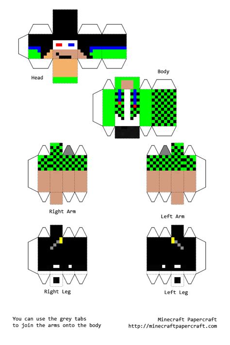 papercraft minecraft skins - Buscar con Google | Papercraft | Pinterest | Minecraft skins and ...