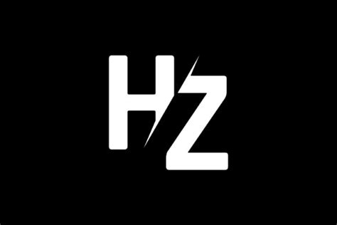 Monogram HZ Logo Design Graphic by Greenlines Studios · Creative Fabrica