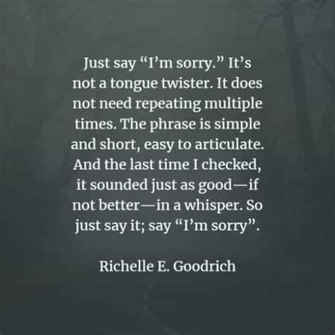 I'm sorry quotes and Apology sayings | Sorry quotes, Apologizing quotes ...