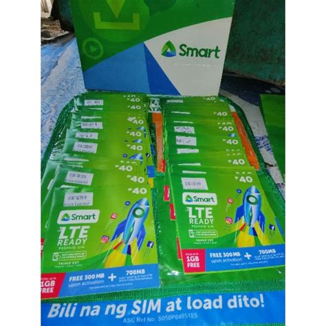 Smart prepaid LTE sim card | Shopee Philippines