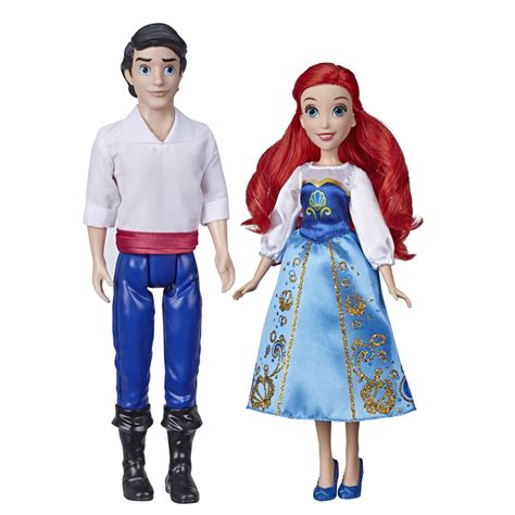 Disney Princess Ariel and Prince Eric Dolls, Inspired by The Little ...