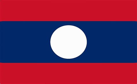 What Do The Colors And Symbols Of The Flag Of Laos Mean? - WorldAtlas.com