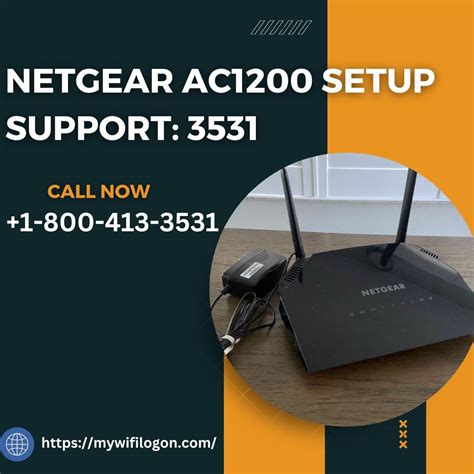 Netgear AC1200 Setup Support: Call +1–800–413–3531 - Mynetgearwifilogon ...