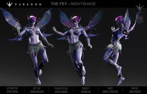 Paragon | The Fey - Opaline and Nightshade, John A Gibson