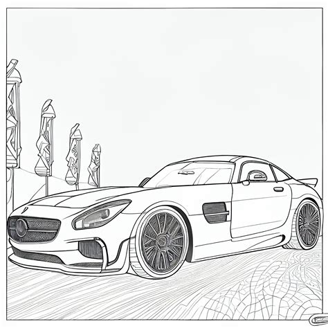 Mercedes Coloring Pages