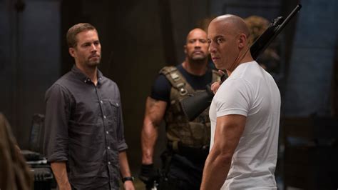 Brian O Conner Dominic Toretto Dwayne Johnson Luke Hobbs Paul Walker ...