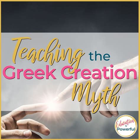 Teaching the Greek Creation Myth - Are We Destined to Repeat the ...